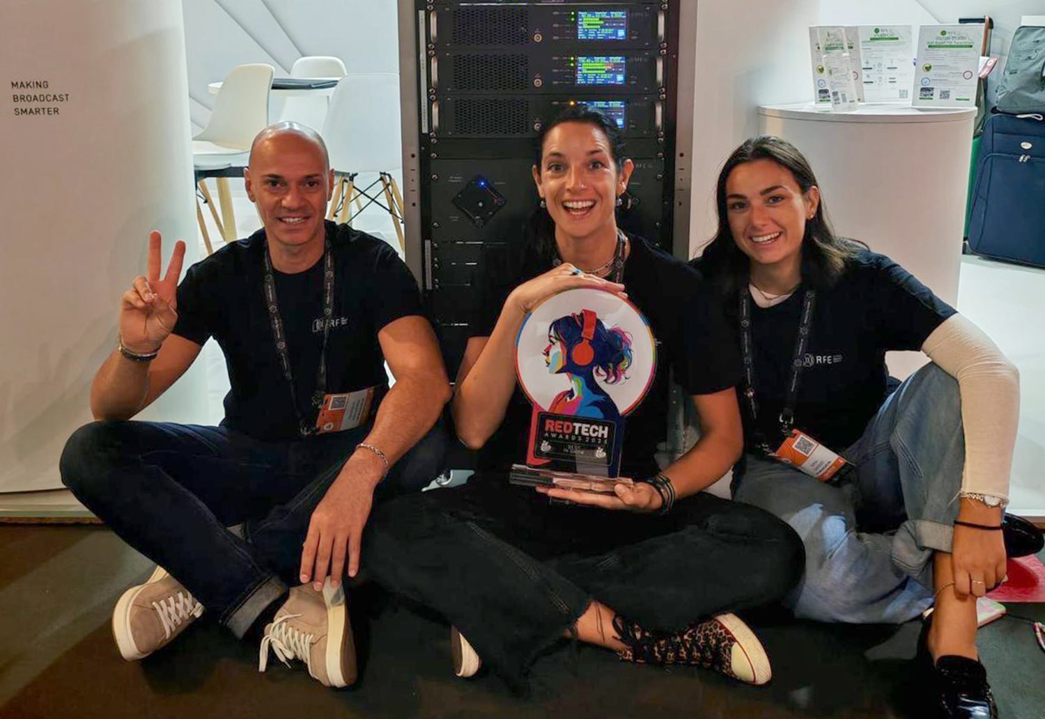 RFE Broadcast wins the RedTech Best in Show Awards 2025
